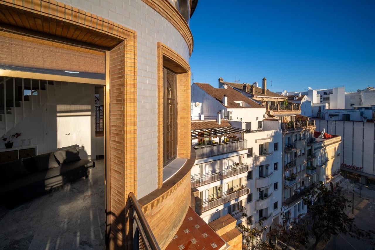 Conjunto De Apartamentos Antiguo Palacio Hotel Paris Huelva Bagian luar foto