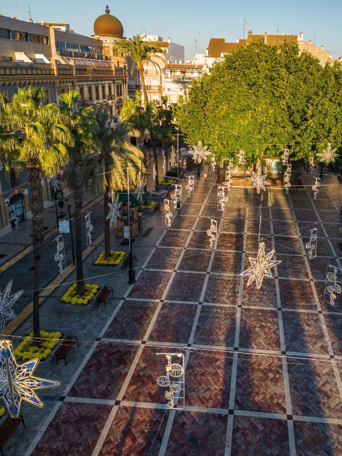 Conjunto De Apartamentos Antiguo Palacio Hotel Paris Huelva Bagian luar foto