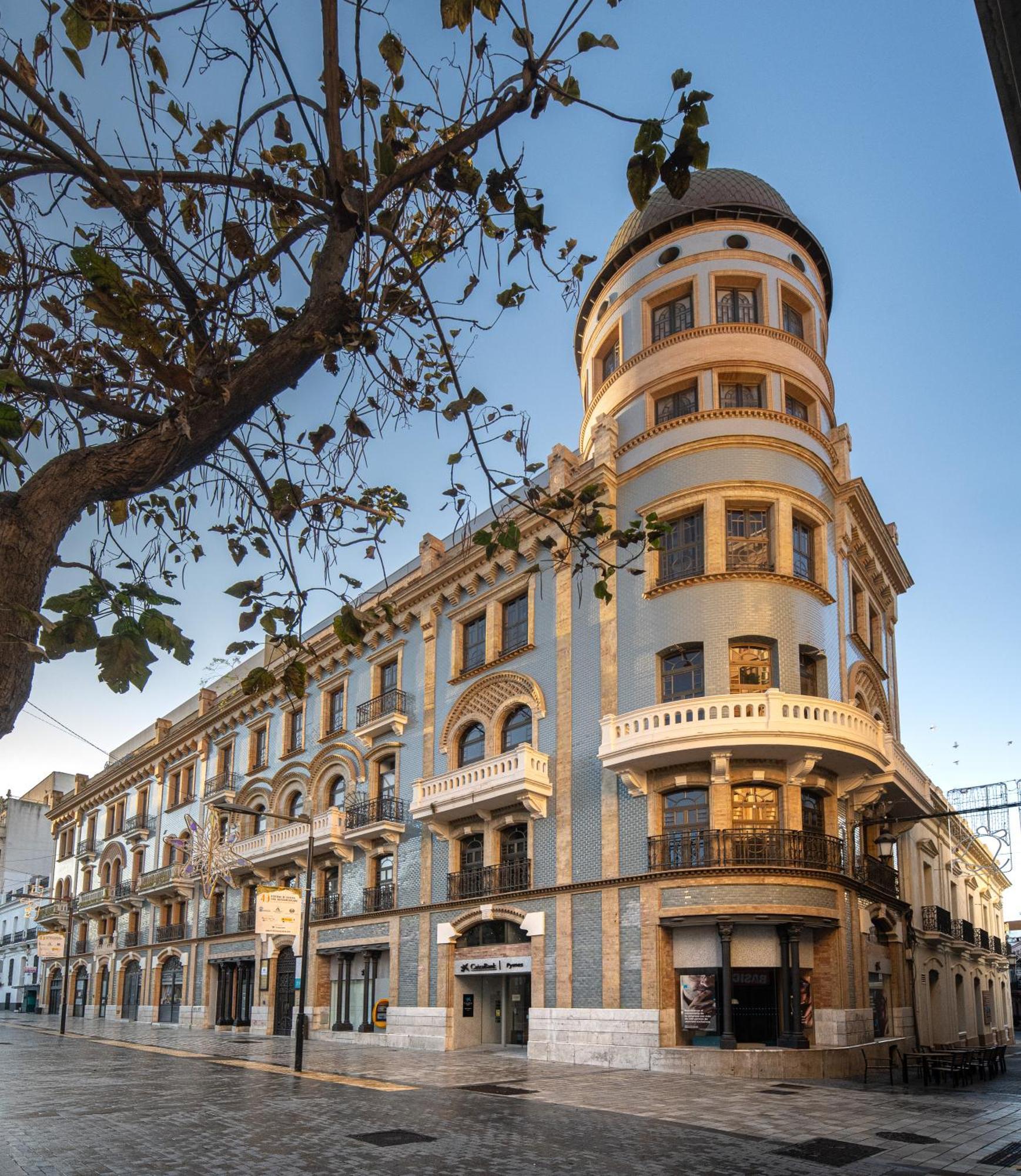 Conjunto De Apartamentos Antiguo Palacio Hotel Paris Huelva Bagian luar foto